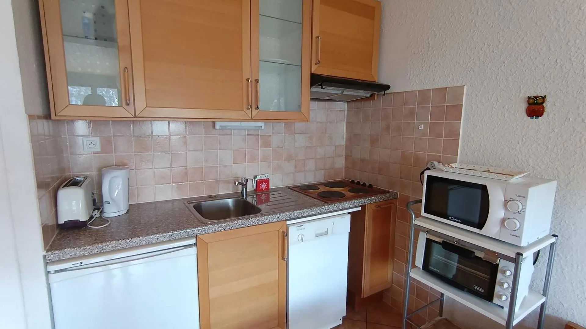 Appartement Confortable 2* Pour 6 Pers, Pres Des Pistes A Montgenevre - Fr-1-445-54 Apartment