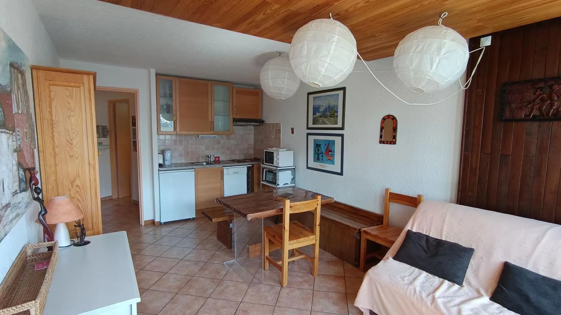Appartement Confortable 2* Pour 6 Pers, Pres Des Pistes A Montgenevre - Fr-1-445-54 France